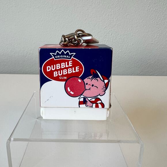Original Double Bubble Gum Gum Dispenser Key Chain - Picture 3 of 6